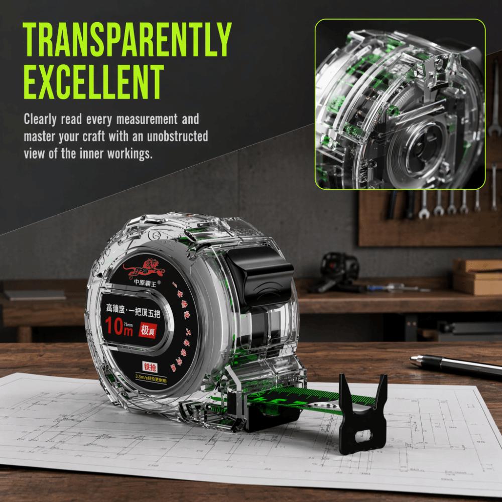Carbon steel Thick Electroplated Tape Measure Stainless Steel Tape Measure Woodworking