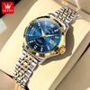 OLEVS Original Women‘s Gold Watch Ladies Analog Quartz Elegant Diamond Wristwatch Waterproof Luminous Women Watches