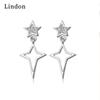 Lindon Zircon Copper Alloy Earrings Drop Earrings For Women Wedding Party Gifts
