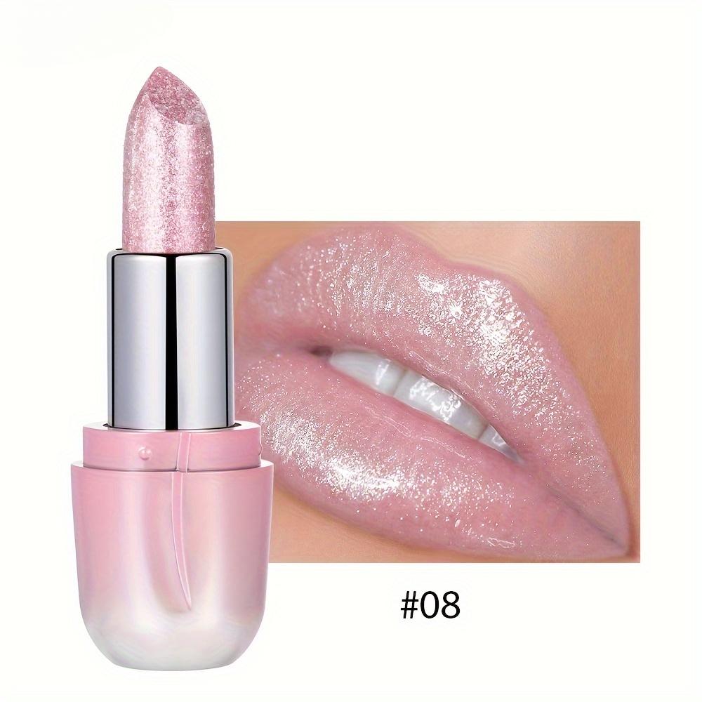 Shimmer Lipstick Набор из 6 мерцающих помад Shimmer Lipstick | Стойкая водостойкая высокопигментированная помада, сияющий финиш, для всех типов кожи, для взрослых, оранжевые и розовые тона