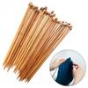 2 Pcs/Lot Wool Weaving Crochet Hook Bamboo Knitting Needle Single-end For Sweater