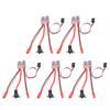 5 шт. 30A щеточный ESC с тормозом, двусторонний, с разъемом JST, микрорегулятор скорости 30A для 130