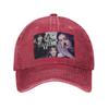 HyunJin Korean Kpop Singer Denim Cap Casual Baseball Caps Adjustable Hat Summer Unisex Baseball Hats