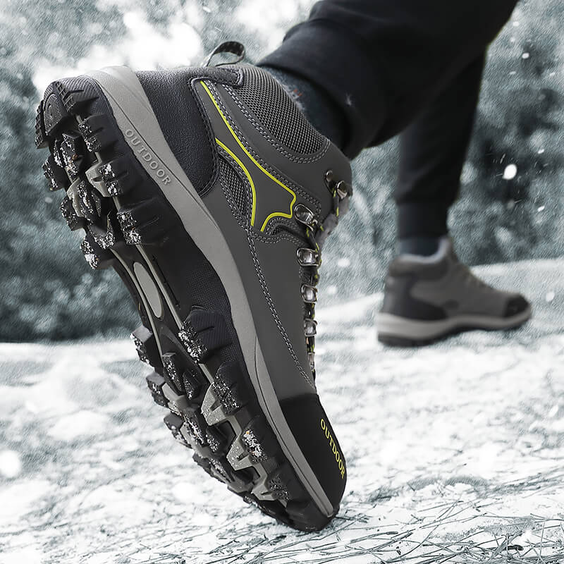 Классические зимние ботинки, мужская теплая повседневная обувь, высокие мужские кроссовки, ботильоны хорошего качества, уличная зимняя обувь на платформе, мужская 2023