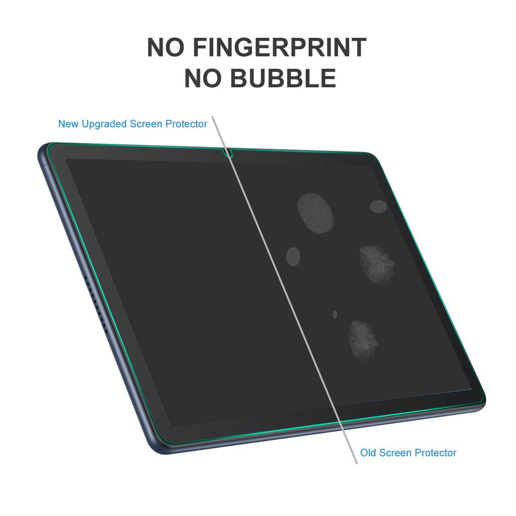ENKAY HAT PRINCE 2Pcs Tempered Glass Film for Huawei MatePad SE 10.1 2022 9H 2.5D 0.33mm Explosion-proof Screen Protector