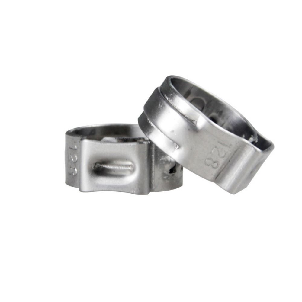 10Pcs Assortment Kit Pipe Clip 5.3-31mm Pipe Hoop Adjustable Hose Clamp Fuel Tube Water Pipe