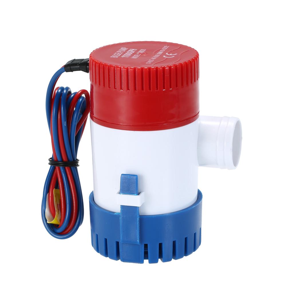 12V Электрический насос 1100GPH Морской трюмный насос Погружной лодочный водяной насос