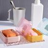 Bathroom Soap Dish With Lid Home Plastic Soap Box Keeps Soap Dry Soap Dish Travel Portable Soap Tray Dish Storage Soap Container