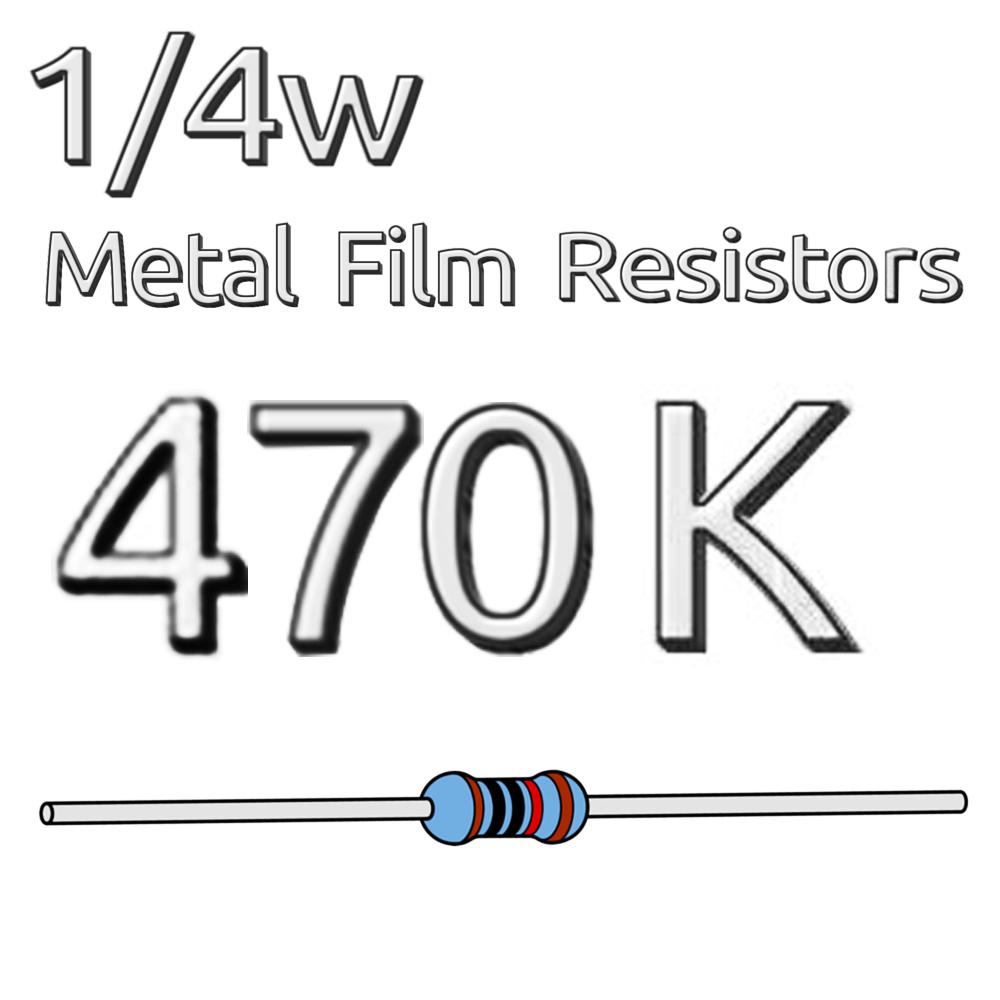 200 шт. 1/4 Вт, 0,25 Вт, 1% допуск, металлопленочный резистор 68K, 75K, 82K, 91K, 100K, 110K, 120K, 150K, 180K, 200K, 220K, 240K, 270K, 300K, 330K, 360K, 390K, 510K, Ом.