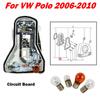 Автомобильные аксессуары для Volkswagen VW Polo 2006-2010 Автомобильные левые правые задние фонари Задний фонарь Схема освещения Патрон для лампы Лампа