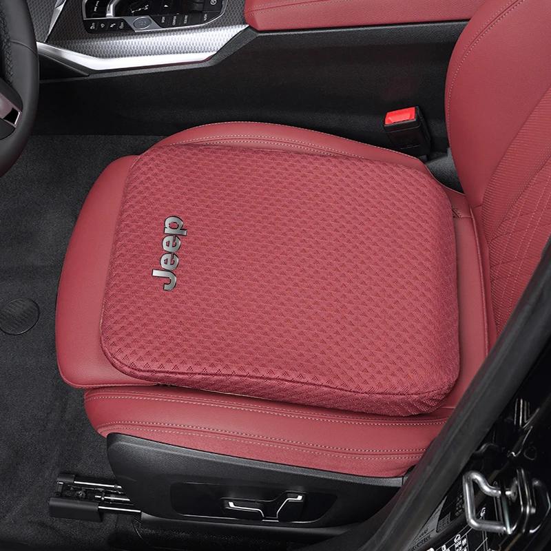 For Jeep Car Height Increasing Seat Cushion Thick Pad Soft Mat For Jeep Gladiator Cherokee Compass Patriot Willys Liberty Rub