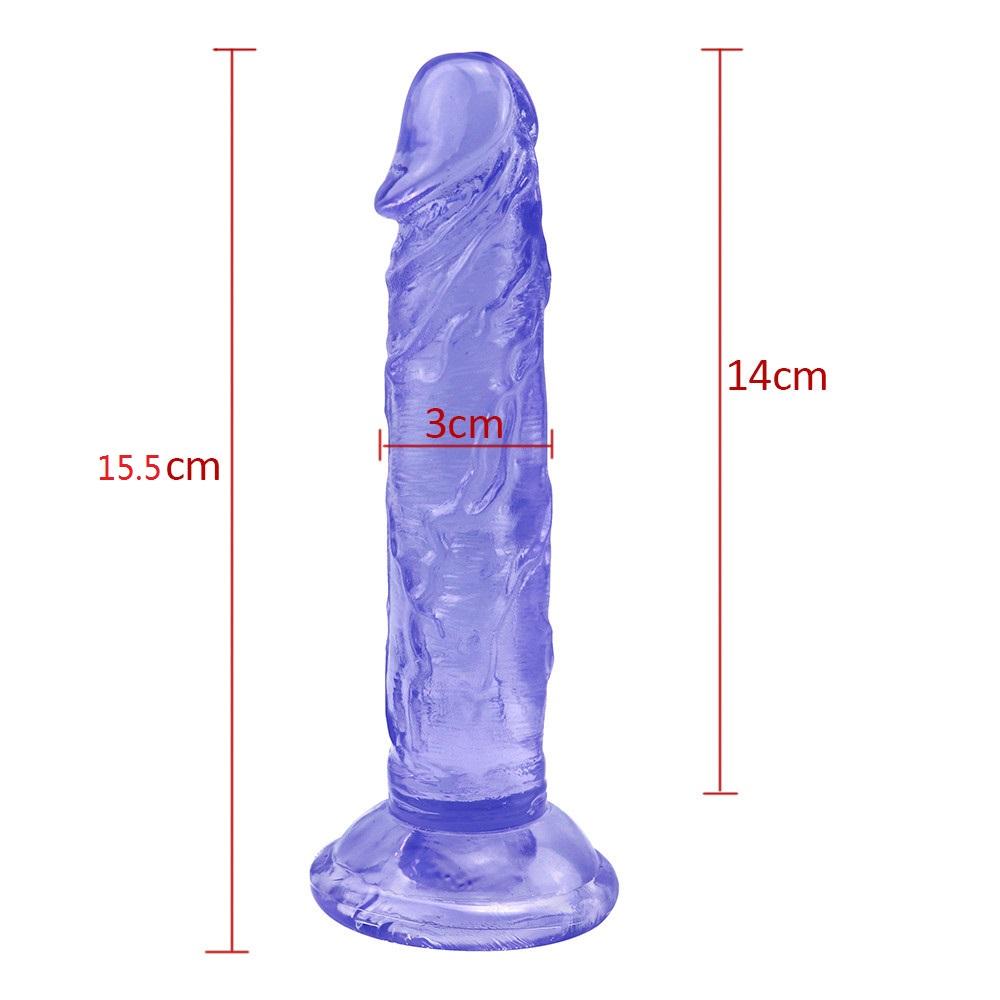 Женский TPE фаллоимитатор на присоске мастурбатор массажер влагалище для взрослых секс-игрушки