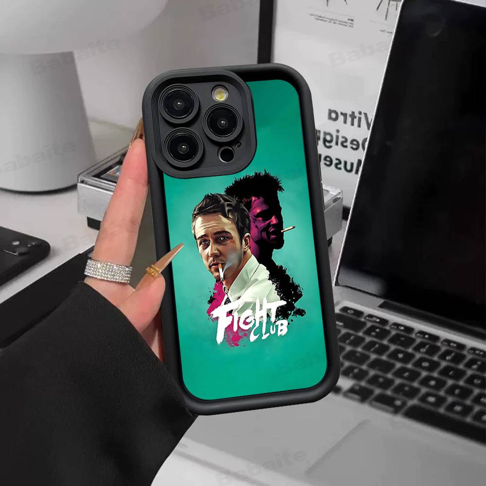 M-Movie F-Fight Club Phone Case For IPhone 17 16 15 14 13 Pro Max Plus 12 11 Cover
