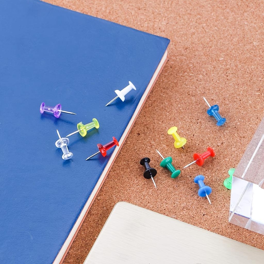 400 шт. кнопок, кнопок для доски объявлений, кнопок для настенных украшений, офисных кнопок, цветных кнопок для организации декора стола