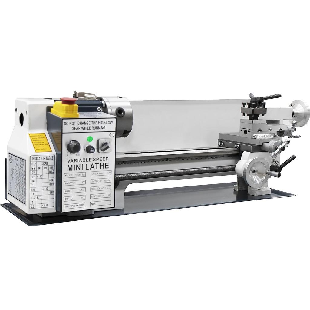 220V Lathe 180*350MM Plastic Gears without Tool Rest and Center Frame