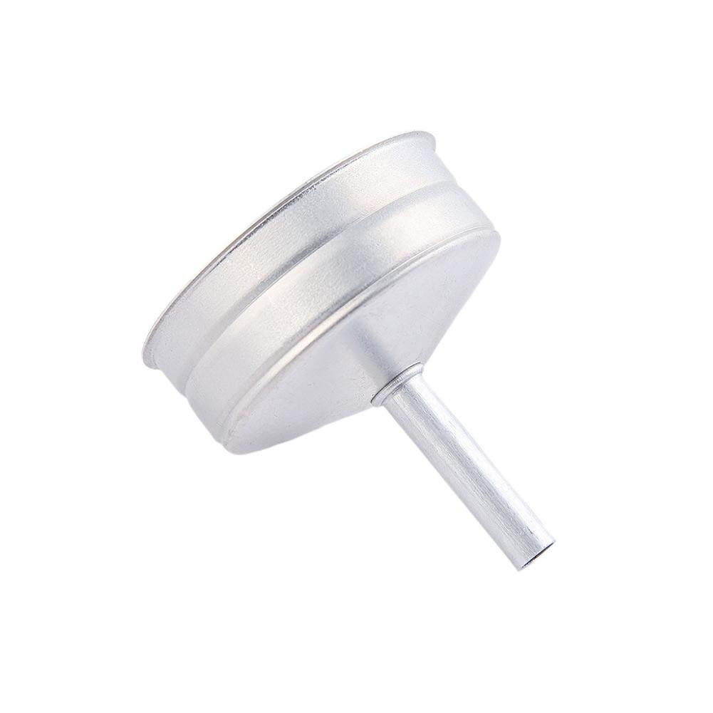 Stylish Aluminium Moka Funnel Filter Replacement for Moka Percolators 1 12 Cups