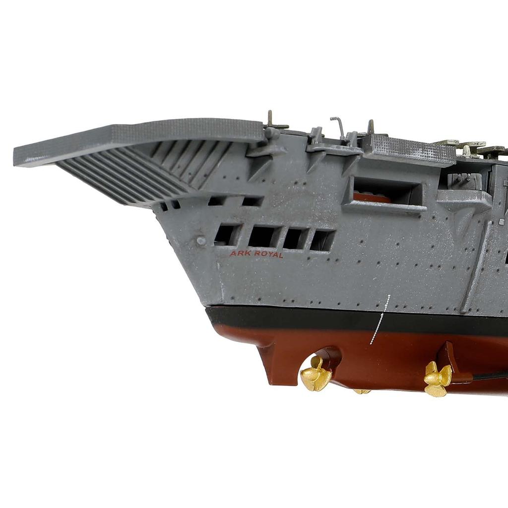 Корпус авианосца Королевского флота WALTERSONS Ark Royal, готовый продукт 1/700, Вторая мировая война (Полная версия)