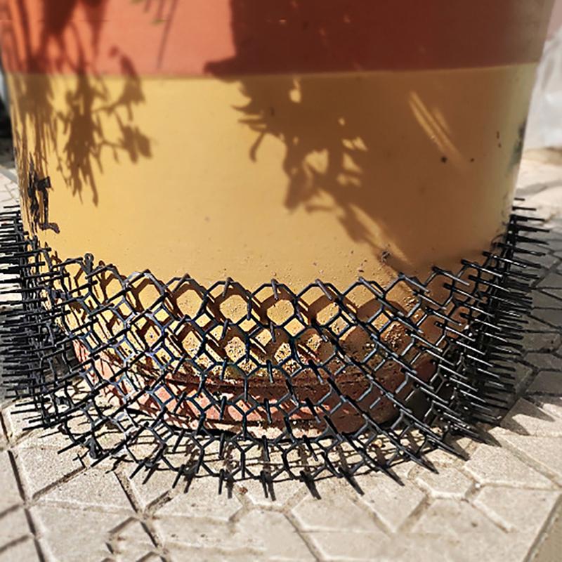 Коврик для кошачьих фекалий в саду, отпугивающий кошек и собак, коврик с отпугивающими шипами, колючая полоска, стопор для копания, садовые принадлежности для улицы