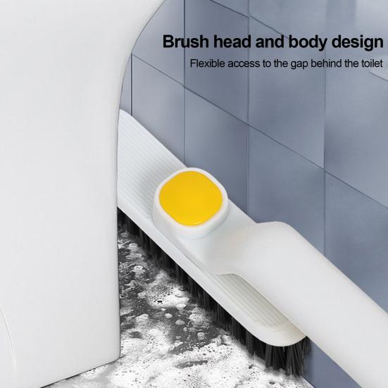 Многофункциональная вращающаяся щетка для чистки щелей с жесткой щетиной, эргономичный дизайн, бытовое использование, щетка для ванной комнаты, инструмент
