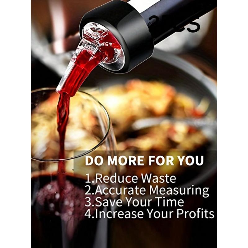 Automatic Measured Bottle Pourers,Drinks Wine Cocktail Dispensers Wine Pourer Chrismas Halloween Party Supplies 7