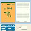 Thickened 32K Exercise Book: First Grade Math & Pinyin with Field Grid for Elementary & Kindergarten
