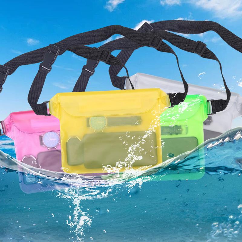 1 шт. водонепроницаемая сумка для плавания водонепроницаемый чехол для водных видов спорта поясные сумки для хранения непромокаемая поясная сумка портативная