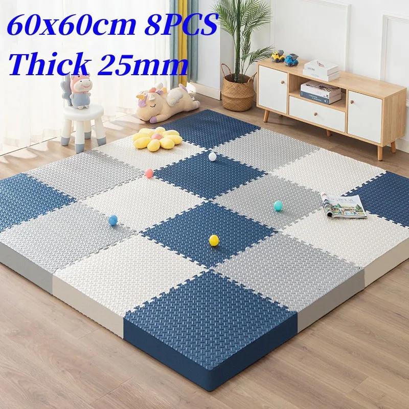 Татами 60x60 Поролоновые Коврики-Пазлы Коврик для Игр Малыша Коврик для Активностей Малыша Коврик для Игр Малыша Коврик-Пазл Игровые Коврики Коврик для Малыша Напольный Коврик для Малыша