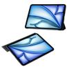 Для iPad Эйр 13 (2025)/(2024) Кожаный чехол с внутренним силиконовым чехлом для планшета с тройной подставкой