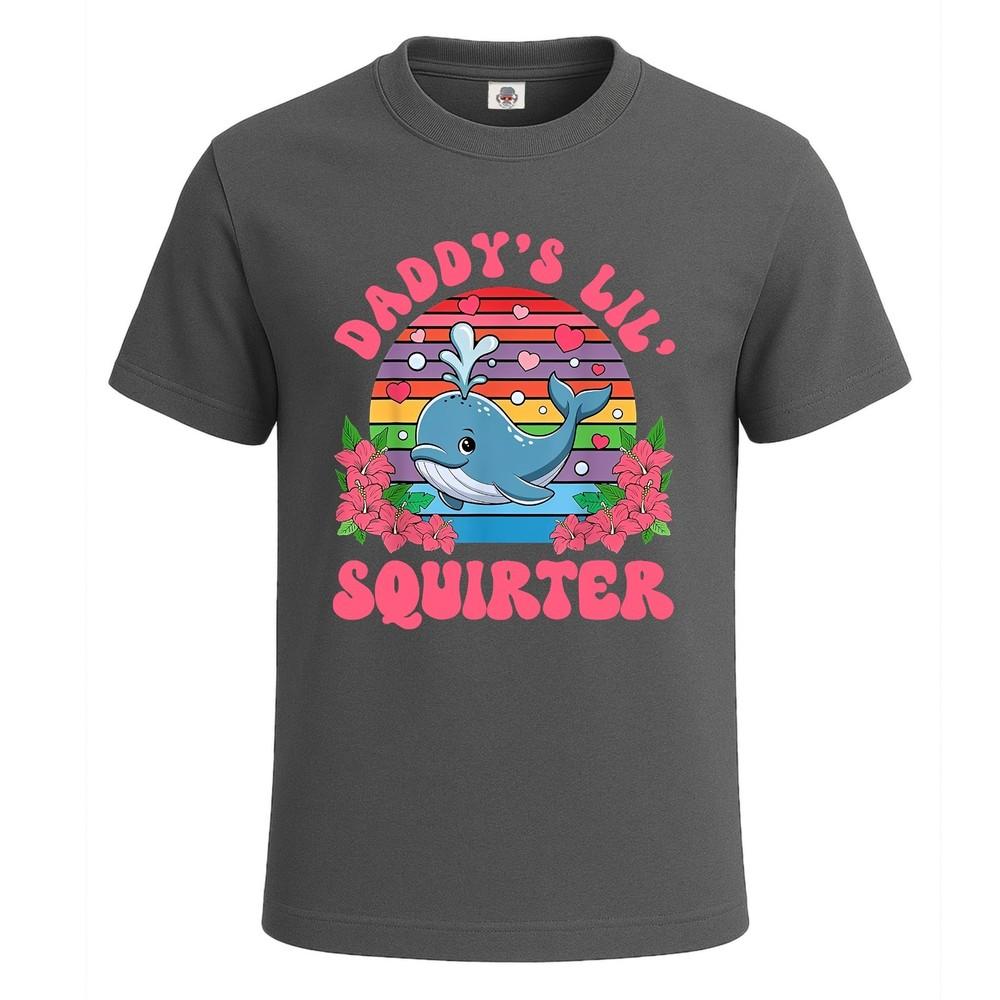 Daddys lil squirter novelty tee funny tshirt for mens novelty tee top