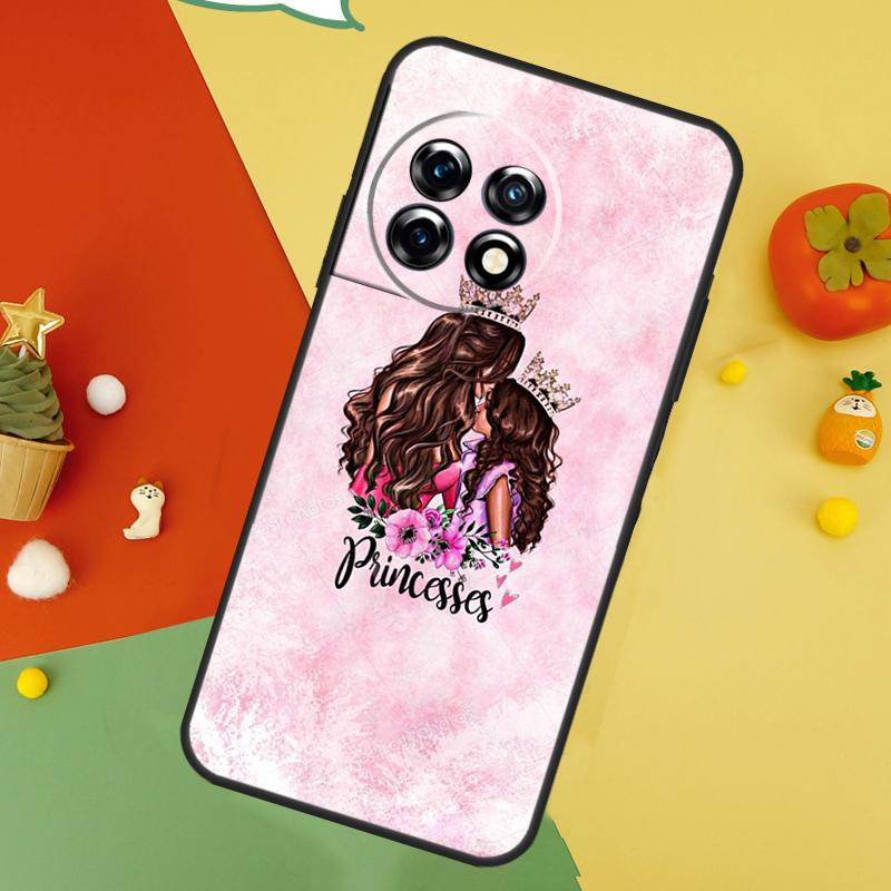 Красивый чехол 'Мама, Дочь, Сын' для OnePlus Nord 5 CE 2 3 4 Lite N20 N30 OnePlus 15 13 12 11 10 10T 12R 13T 13R