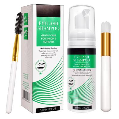 Очищающее средство для ресниц 50 мл Grafting Eyelash Cleansing Liquid Eye Bubble Cleansing Eyelash Cleansing Kit