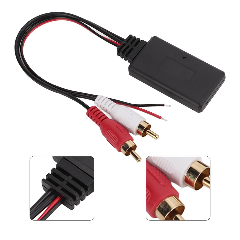 Автомобильный беспроводной модуль Bluetooth универсальный ABS термостойкий RCA AUX адаптер для Alpine