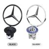 Car Bonnet Label Badge 3D Star Zinc Alloy Car Front Hood Emblem Mercedes Benz Amg W203 W204 W205 W206 W212 W213 W222 W223 E300