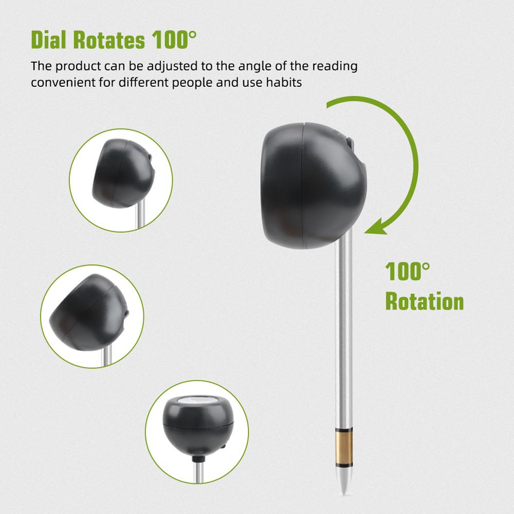 Многофункциональный высокоточный тестер pH почвы Влажность почвы PPH Плодородие Тестеры интенсивности солнечного света