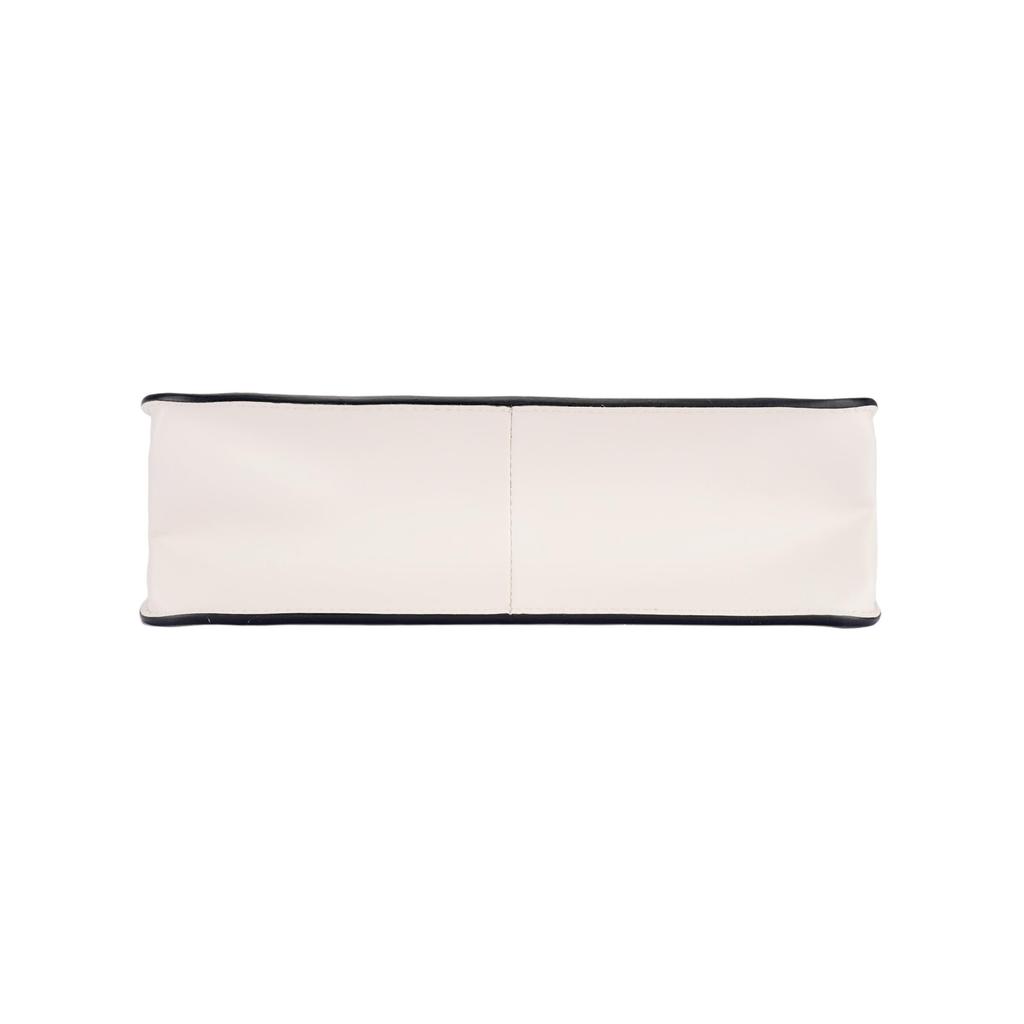 Longchamp Le Foulonné Silver Metal Zipper Closure Calfskin Hobo Bag Women Handbags White 10272HFI037