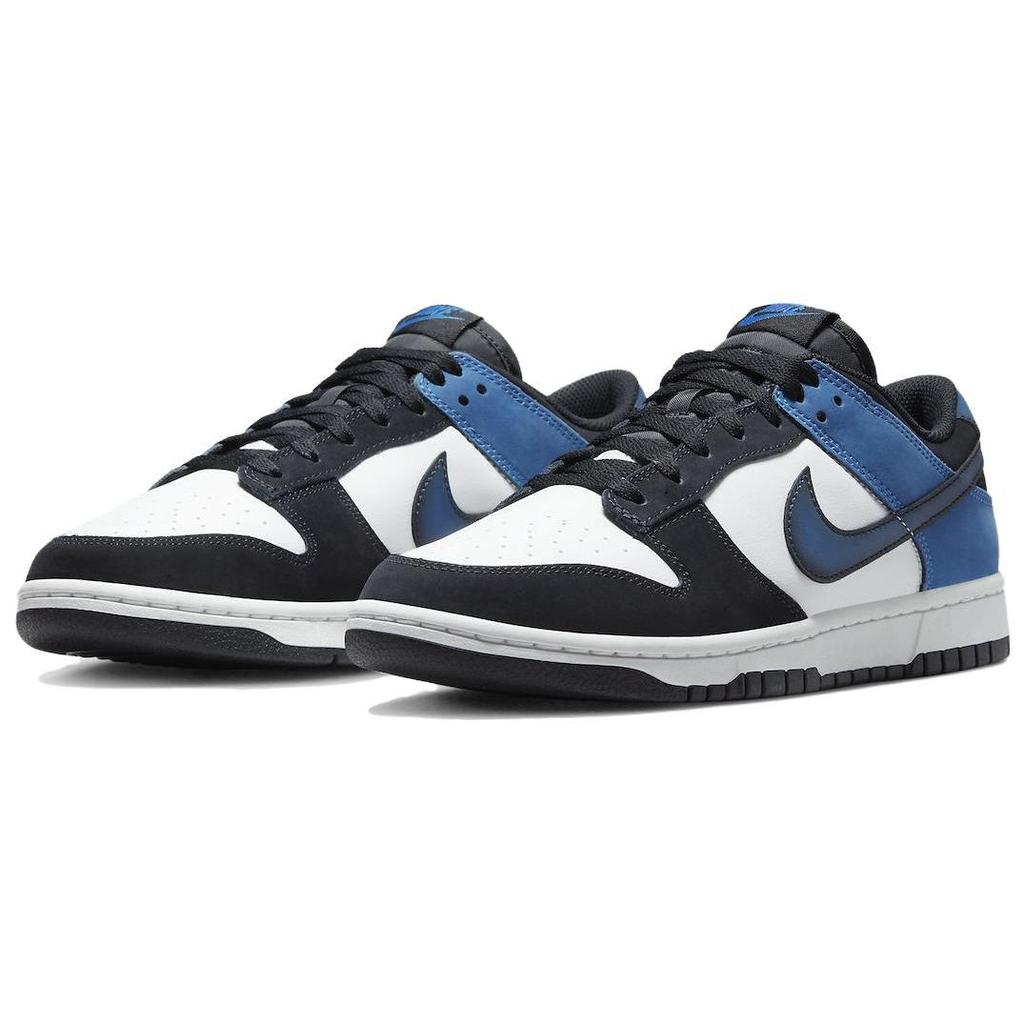 Nike Dunk Low Airbrush - Industrial Blue Unisex Sneakers Summit-White Black White FD6923-100