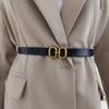 Leather Women Waist Belt Accessories With Alloy Buckle For Dresses And Outerwear