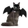 Набор для косплея кошки-летучей мыши, набор шляп и крыльев для косплея кошки-летучей мыши, подушка для лица на Хэллоуин для домашних животных, аксессуар для костюма для кошек
