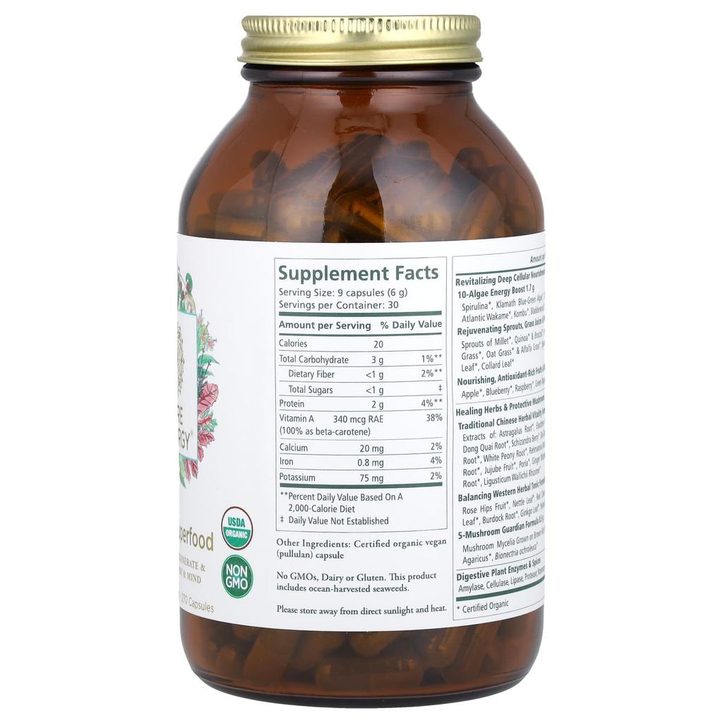 Pure Synergy The Original Superfood, 270 Capsules