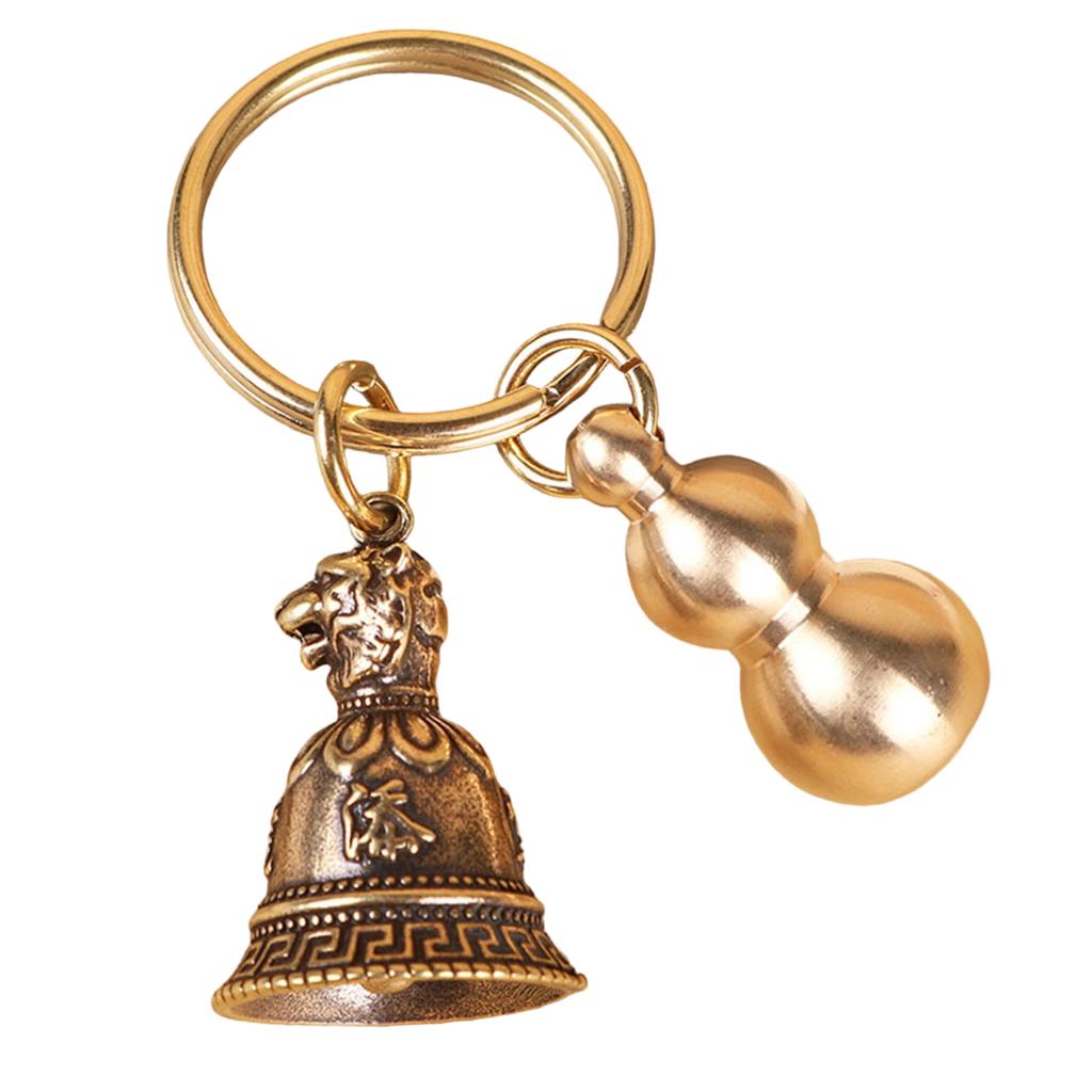 Персонализированный латунный брелок, Латунный креативный, Двенадцать медных колокольчиков