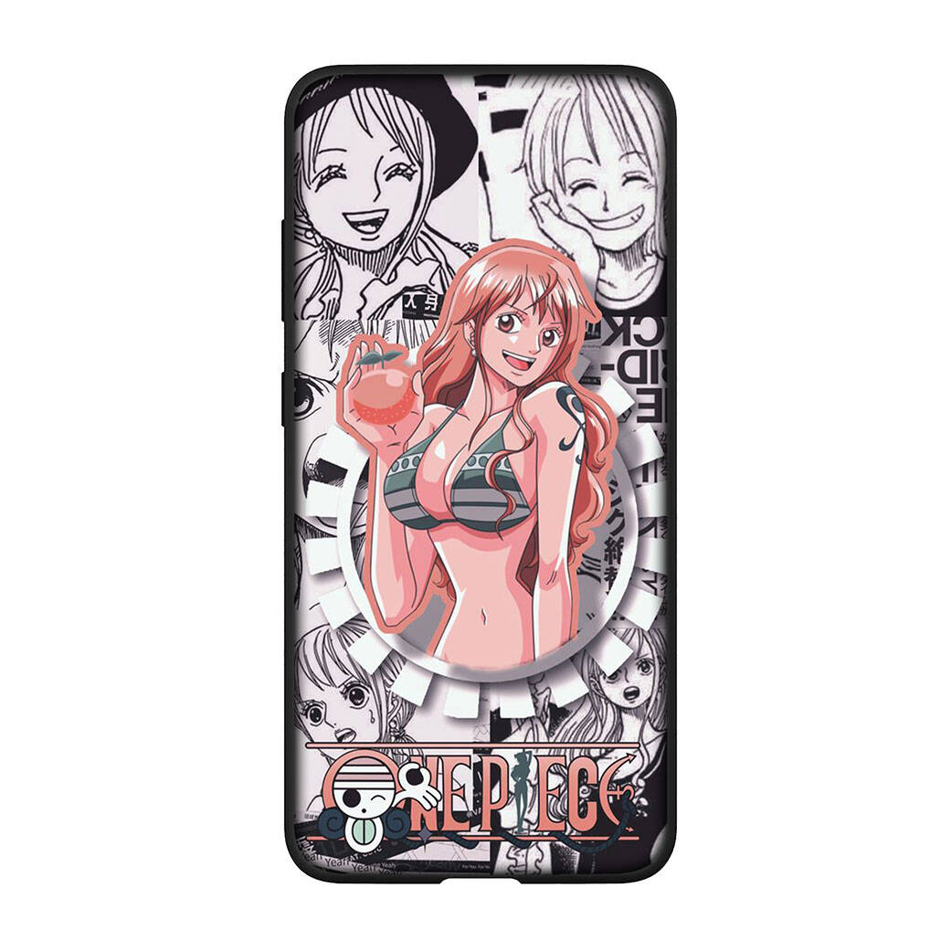 Для Samsung Galaxy S25 S24 S23 Ultra FE Plus A17 A37 A57 A56 A55 A06 A16 A15 A36 A26 A35 A05 A25 A54 A34 Чехол для телефона Аниме Нами Ван Пис Луффи Обложка