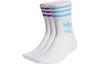 adidas Носки Originals Crew Unisex 3 пары Белые HC9551