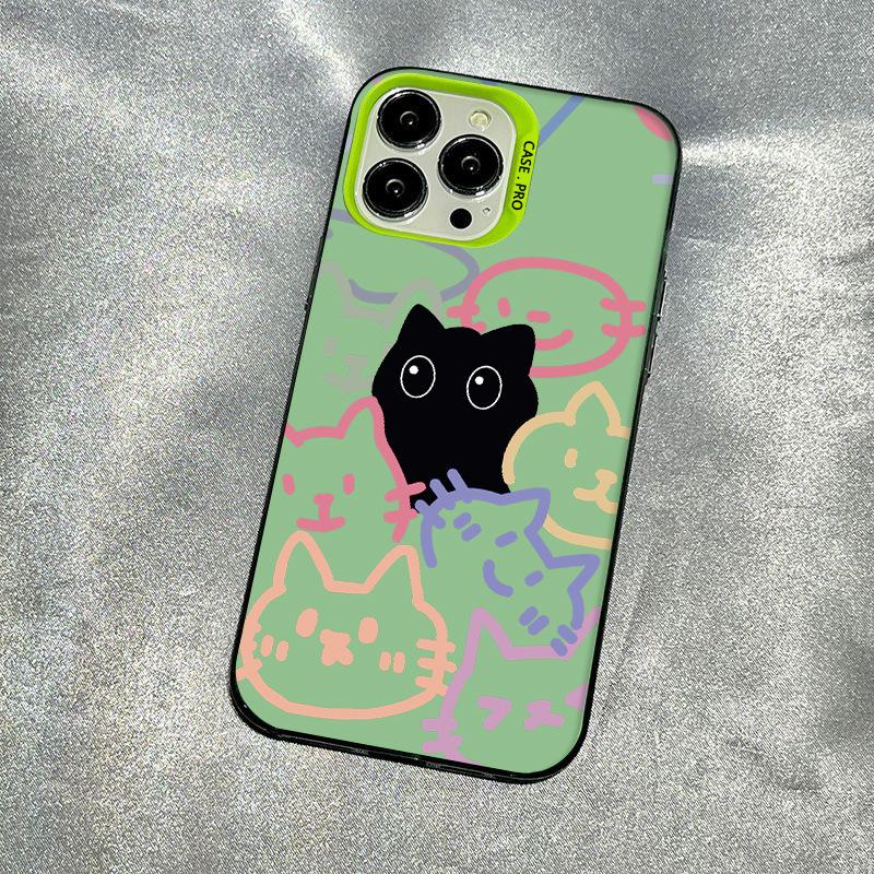 Kitten iPhone 18 Creative 14 Pro Phone Case iPhone 13 Case 12 New 11 Cartoon XS Max Drop-Proof Cute