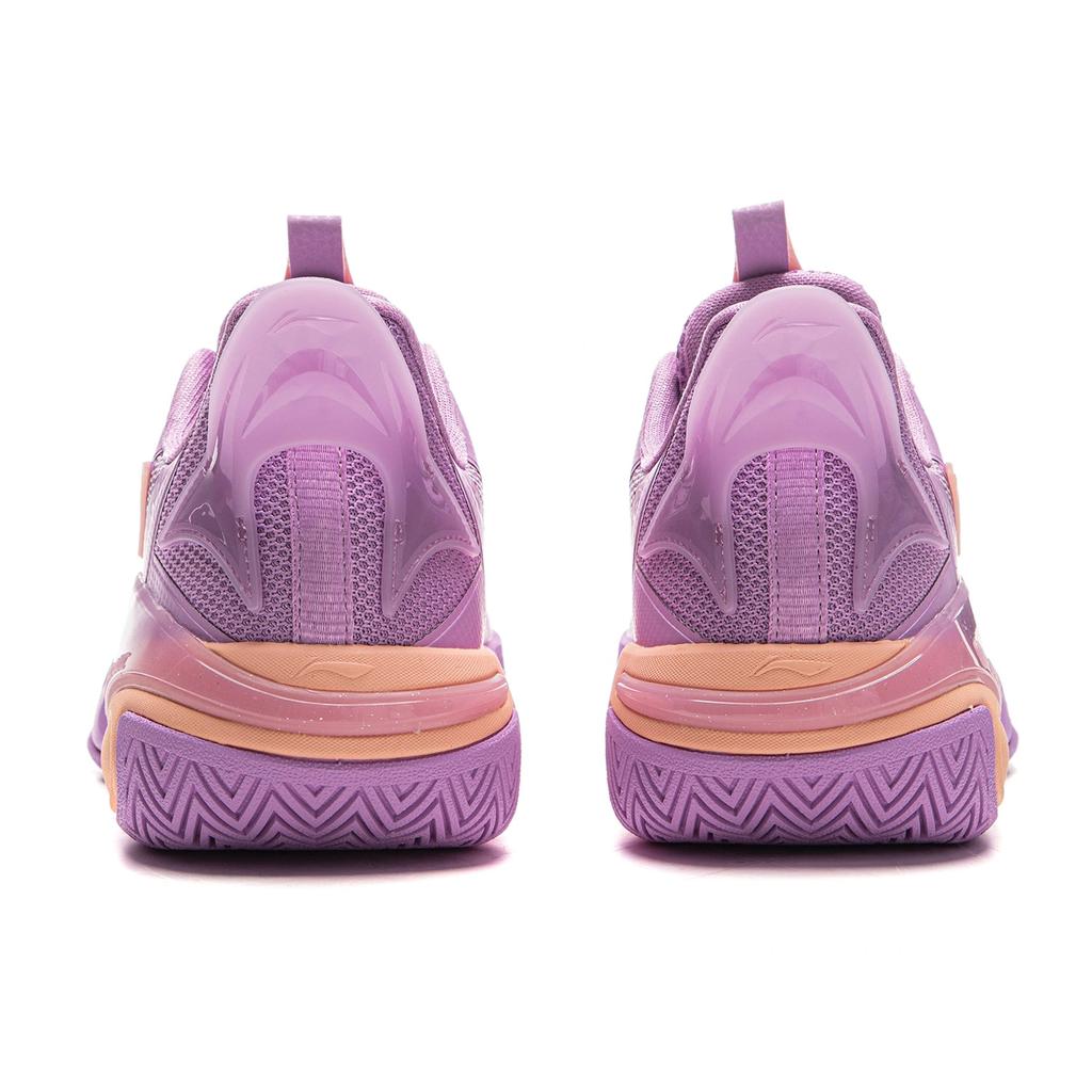 Li Ning Kids Basketball Wind Shadow 2.0 Simple Fashion Versatile Classic Basketball Shoes Kids Basketball Shoes Jasmine-Purple YKBV032-13
