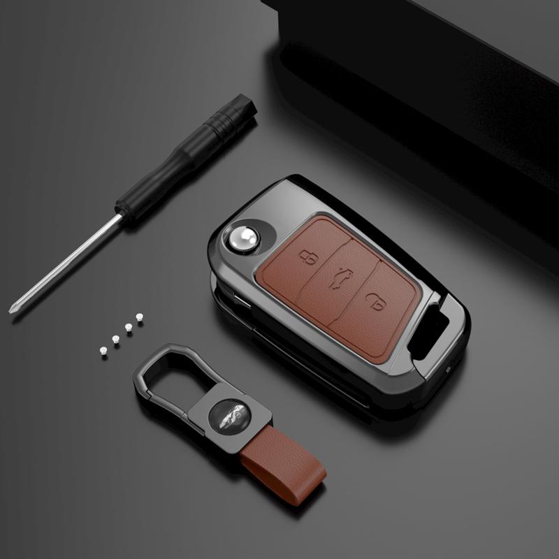 Для VW Volkswagen Polo Golf 4 5 6 7 T5 MK7 Tiguan Passat B6 B5 Skoda Octavia A5 A7 Seat Leon FR 2 Ibiza Ateca чехол для автомобильного ключа Cove
