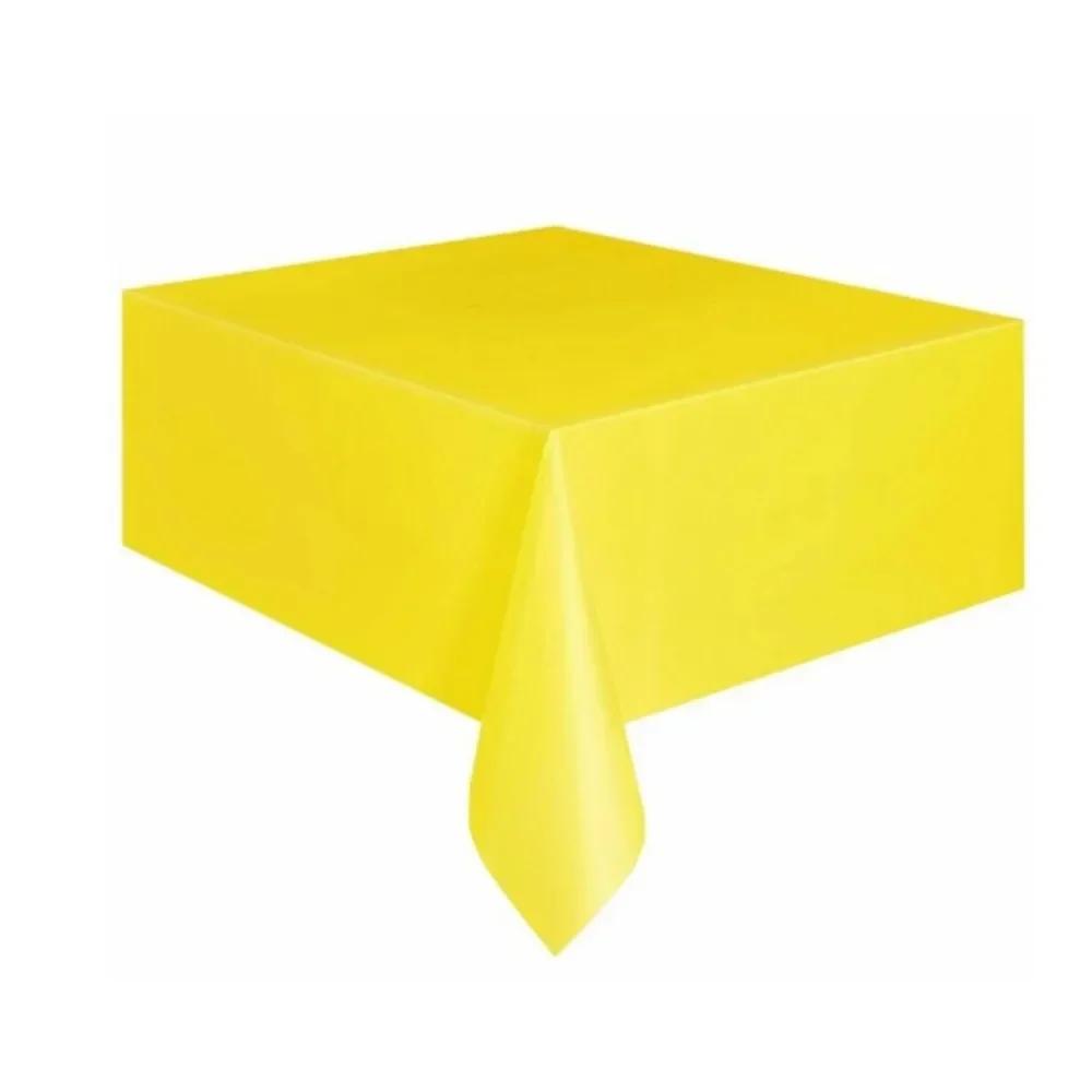 News Solid Color Tablecloth Disposable Party Wedding Birthday Christmas Table Cover Wipe Covers Rectangle Desk Cloth Decor 2025