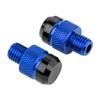 2Pcs M10 CNC Aluminum Motorcycle Rear View Mirror Hole Plugs Screws Rearview Mirror Anti-Rust Holder