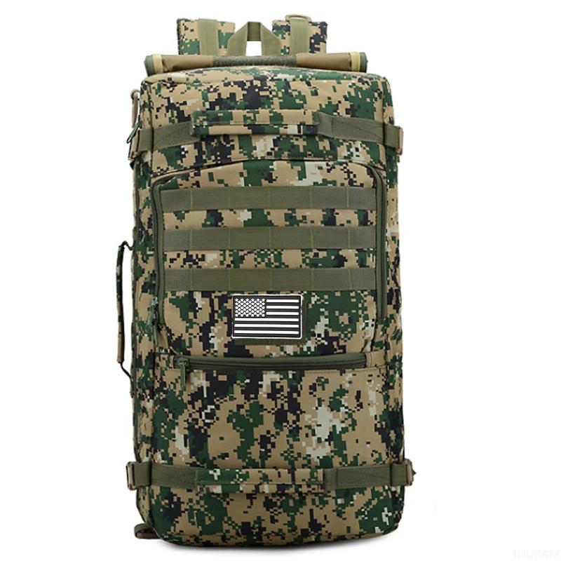 Водонепроницаемый прочный тактический рюкзак из нейлона 1000D для активного отдыха - Треккинг, Рыбалка, Охота, Кемпинг 3 в 1