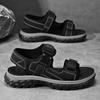 2025 spring and summer new men's trend casual fashion versatile daily comfortable breathable open-toed men's sandals