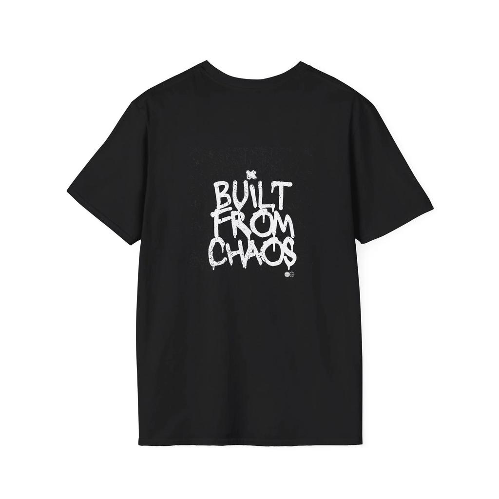 Comfort colors Tee, Built From Chaos T-Shirt, Summer Vacation Tee, Graphic Tee